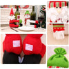 Christmas Wine Bottle Bag Cover Christmas Table Decoration(Santa Claus)