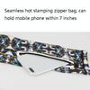 Sports Multi-Function Sunscreen Ice Sleeves with Zipper Pocket, Size: L(Black Long Version)