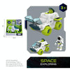 Simulation Sound And Light DIY Assembled Aviation Model Science And Education Toys, Colour: Space Truck