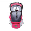 Dog Carrier Backpack, Front Facing, Breathable, L (Black)