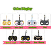 PU Sunglasses Bag Cute Quirky Sunglasses Box(Golden  Moon)