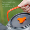 Hewolf HW-1782 Outdoor Kettle Pot Camping Tea Portable Kettle Cookware Pot, Capacity: 1.05L