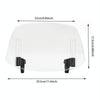 For Kawasaki / Honda / BMW / Yamaha Motorcycle Adjustable Windshield(Transparent)