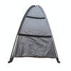 9 Compartment Foldable Camping Storage Tent Shoe Cabinet for Travel Rv Clothes Organizer(Gray)
