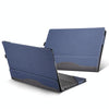 For MicroSoft Surface Laptop 13.5 inch Leather Laptop Shockproof Protective Case(Dark Blue)