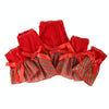 Christmas Plaid Dog/Cat Skirt (Red, L)