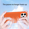 For iPhone 15 Heat Dissipation Phone Case(Grey)