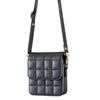 For Samsung Galaxy Z Flip6 BFB04 Plaid Crossbody Fold Phone Bag(Black)
