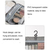13552A Travel Waterproof Foldable Toiletry Bag Cosmetic Bag with Hook, Color: Black
