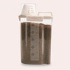 2.5L Pet Food Storage Container, Airtight, Beige