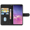 For Samsung Galaxy S10 4G Leather Phone Case(Black)