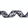 5m Halloween Decoration Gold-stamped Cartoon DIY Bow Ribbon(Black Pumpkin Spider Web)