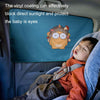 4 PCS / Set Car Window Magnet Sunshade Curtain Heat Insulation Sun Block(Blue Owl)