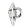 2 PCS 10mm 316 Stainless Steel Ship Diamond Door Hinges Buckle