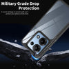 For Redmi Note 13 Pro 4G Acrylic+TPU Transparent Shockproof Phone Case(Black)