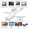 USB-C / Type-C 3.1 Male to Mini DP Female HD Converter, Length: 12cm(Silver)