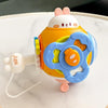 Infant Puzzle Busy Hand Grasping Ball Baby Grasping Sensory Training Early Learning Toys(Rabbit)