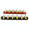 CP-3125 1 Pair RV Yacht 150A High Current Single-row 4-way Busbar with 12pcs Terminals