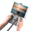 PULUZ Shockproof Anti-scratch Silicone Case with Neck Strap For DJI Neo / Mini 3 / 3 Pro / Mavic 3 / Air 2S / Mini 2 RC-N2 / RC-N1 / RC-N3 Remote Control (Grey)