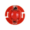 10 PCS B8.4 0.2W DC12V Wedge Instrument Panel COB LED Light Dashboard Gauge Cluster Indicator Lamp Bulb (Red Light)