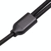 3717 3.5mm Female to 6.35mm 1/4 TS Male Stereo Audio Cable, Length: 30cm