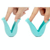 Cat Paw Protectors, Light Blue, 4 Pack - Scratch Proof for Bathing & Grooming