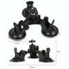 Car General Purpose Vehicle Bracket Suction Cup Fixed Glass Video Shooting Base, Shape: Suction Cup+PTZ+Gopro Screw