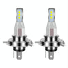 1 Pair H4 DC 12V-24V 12W 1800LM Car LED Fog Light(Ice Blue Light)
