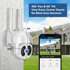 Tuya QX56 2K WiFi IP Camera, Colour Night Vision, IP66, AU Plug