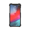 For iPhone XS Max R-JUST Shockproof Armor Metal Protective Case(Black)