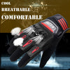 WUPP Motorcycle Gloves Touch Screen Waterproof Breathable Wearable Anti-skid Resistance Summer Winter Full-Finger Protective Gloves, Size: XL