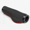 PROMEND Mountain Bicycle Sponge Leather Anti-Skid Grip Ergonomic Handle(All black line)