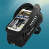 WEST BIKING Bicycle Hard Shell Car Front Beam Mobile Phone Bag(Black)