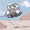 Baby Breathable Anti-fall Head Protective Cap Baby Protective Cap Toddler Bumper Cap, Spec: Gray Cloud Antlers