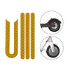 Scooter Stickers Reflective Cursor Scooter Mudguard Reflective Sticker For Xiaomi Mijia M365 / M365 Pro (Yellow)