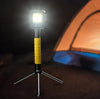 Double Sided COB Flashlight Mini Keychain Light Camping Light With Stand