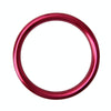 4 PCS Car Outlet Decorative Rings Aluminum Alloy Air Outlet Chrome Trim Ring Car Dashboard  Air Vents Cover Sticker Decoration for Audi A3(Magenta)