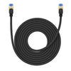 Baseus PCWL-A106 High Speed CAT7 10Gigabit Ethernet Braided Cable, Length:8m(Black)
