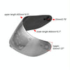 MB-MHL001 Motorcycle Helmet Shield Glasses Helmet Lens Full Face Visor Helmet Visor for AGV K3-SV K5(Silver)