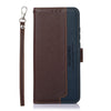 For Alcatel 1B 2022 KHAZNEH Litchi Texture Leather RFID Phone Case(Brown)