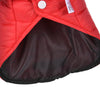 Waterproof Dog Coat Red XL - Warm Winter Jacket for Small Dogs