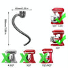 For KitchenAid Stand Mixer  6QT Dough Hook Stainless Steel Accessories