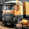 Without Crane Tower JIEDE Children Container Carriage Crane Alloy Engineering Car Toy Set