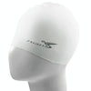 Pure Color Style Elastic Silicone Swimming Cap / Swimming Hat, SC301(White)