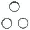 iPhone 14 Pro Max Camera Lens Protector (Black, 3 Pack)