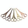 Stainless Steel Eiffel Tower Scissors Handmade Thread Tea Bag Scissors(Rose Gold)