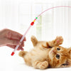 Feather Cat Teaser Wand with Bell - Interactive Play Toy