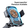 USAMS CD229 15W Accurate Aligment Wireless Charging Car Phone Holder with Suction Cup(Black)
