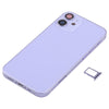 iPhone 12 Mini Purple Battery Back Cover w/Keys & Charging Module