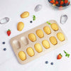 BM1067 Shell Shaped Non-stick Cake Mold Kitchen Biscuit Pan Baking Mold, Specification: 4pcs Shell